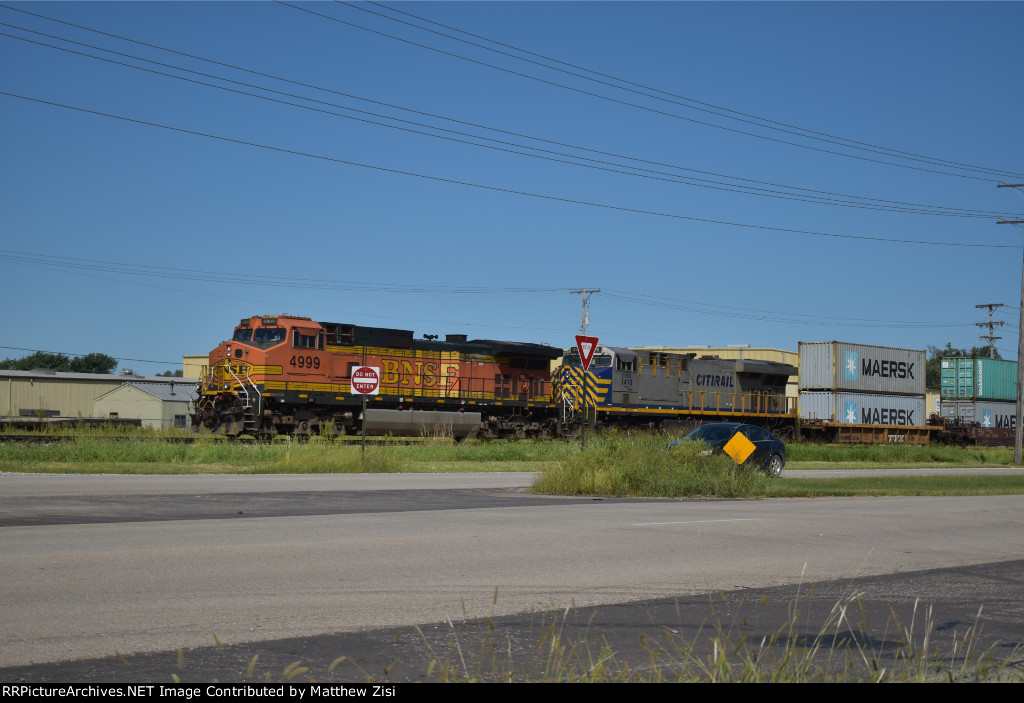 CREX 1410 BNSF 4999